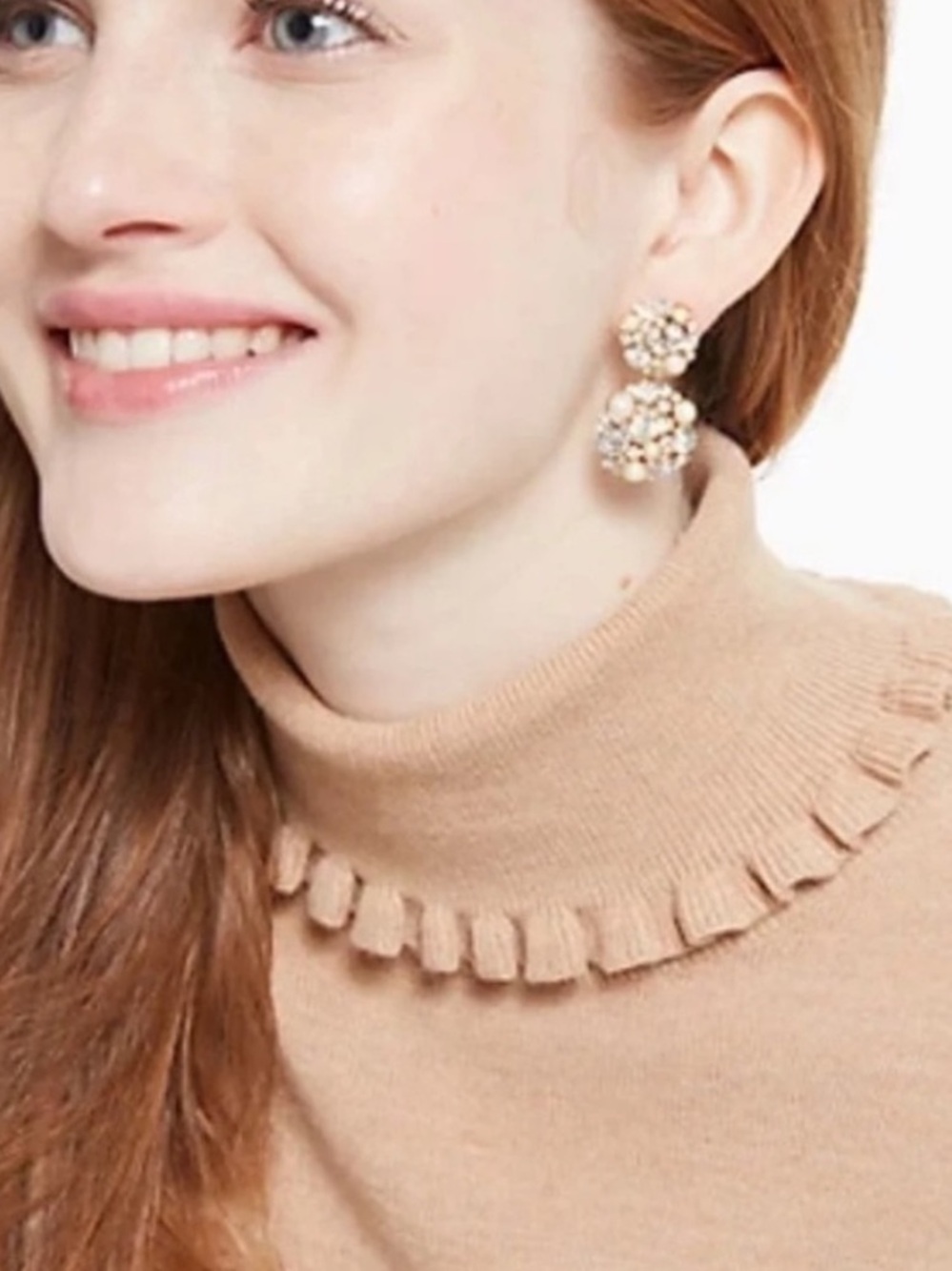 Kate Spade Pick A Pearl Statement Earrings